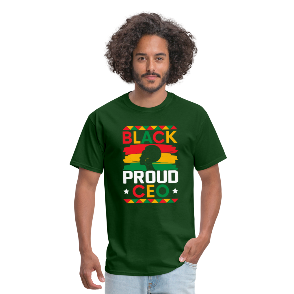 Black CEO - Unisex Classic T-Shirt - forest green