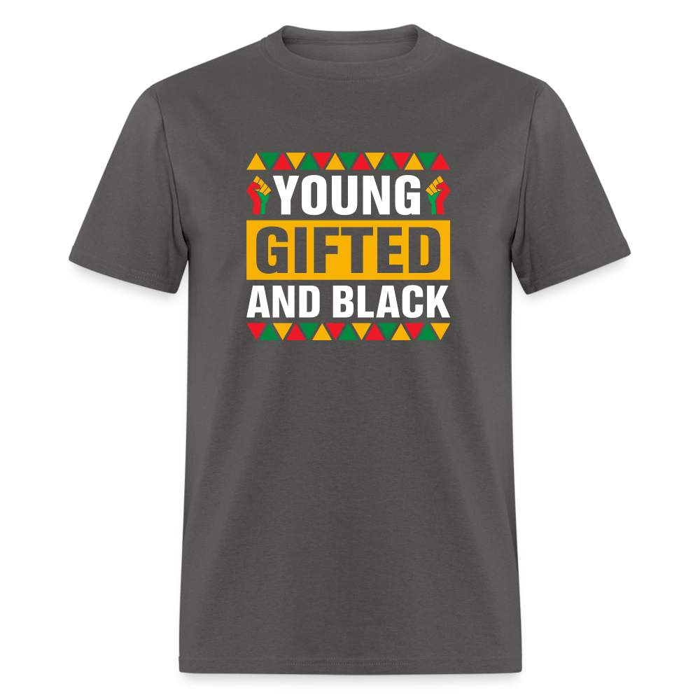 Young, Gifted and Black - Unisex Classic T-Shirt - charcoal