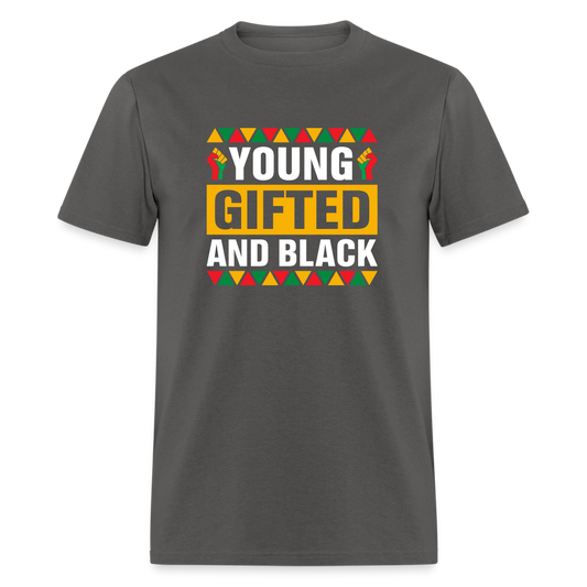 Young, Gifted and Black - Unisex Classic T-Shirt - charcoal