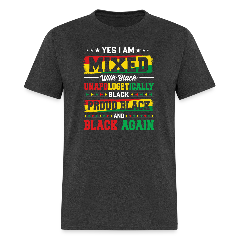 Black Mixed with Black - Unisex Classic T-Shirt - heather black