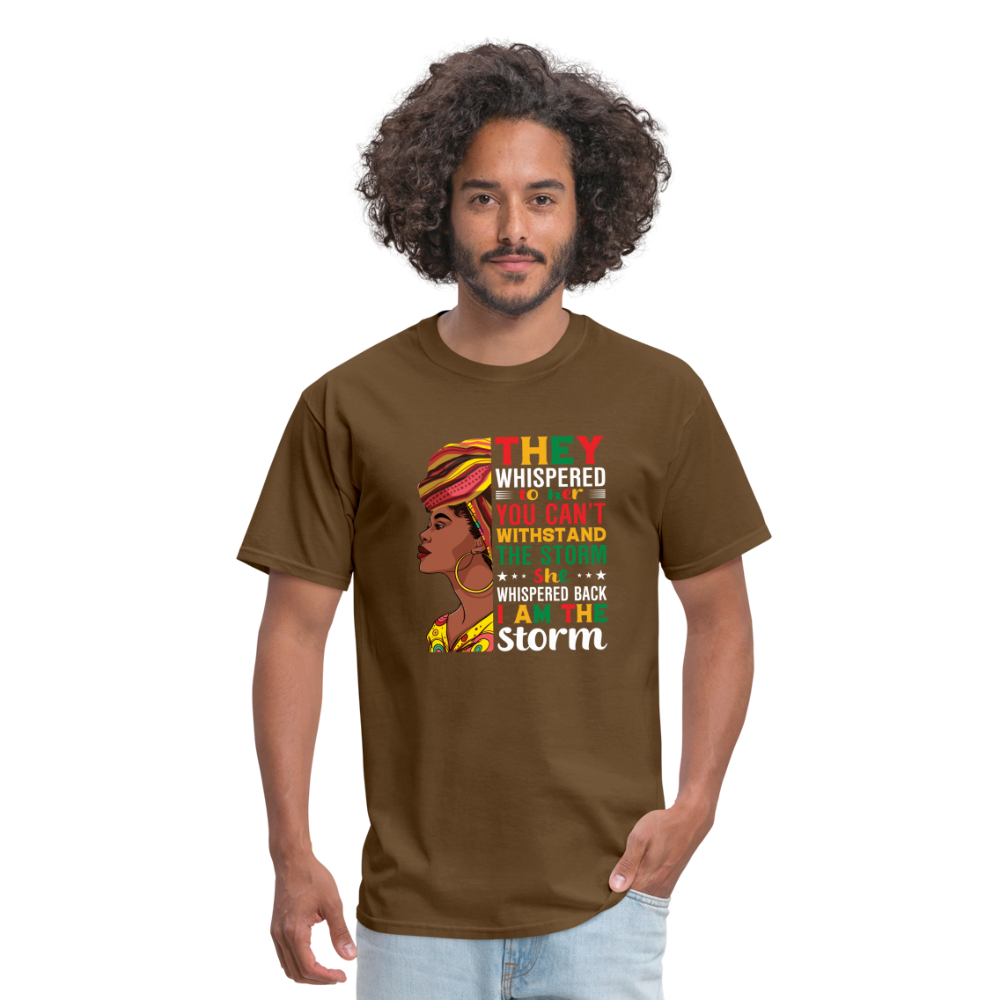 I Am The Storm - Unisex Classic T-Shirt - brown