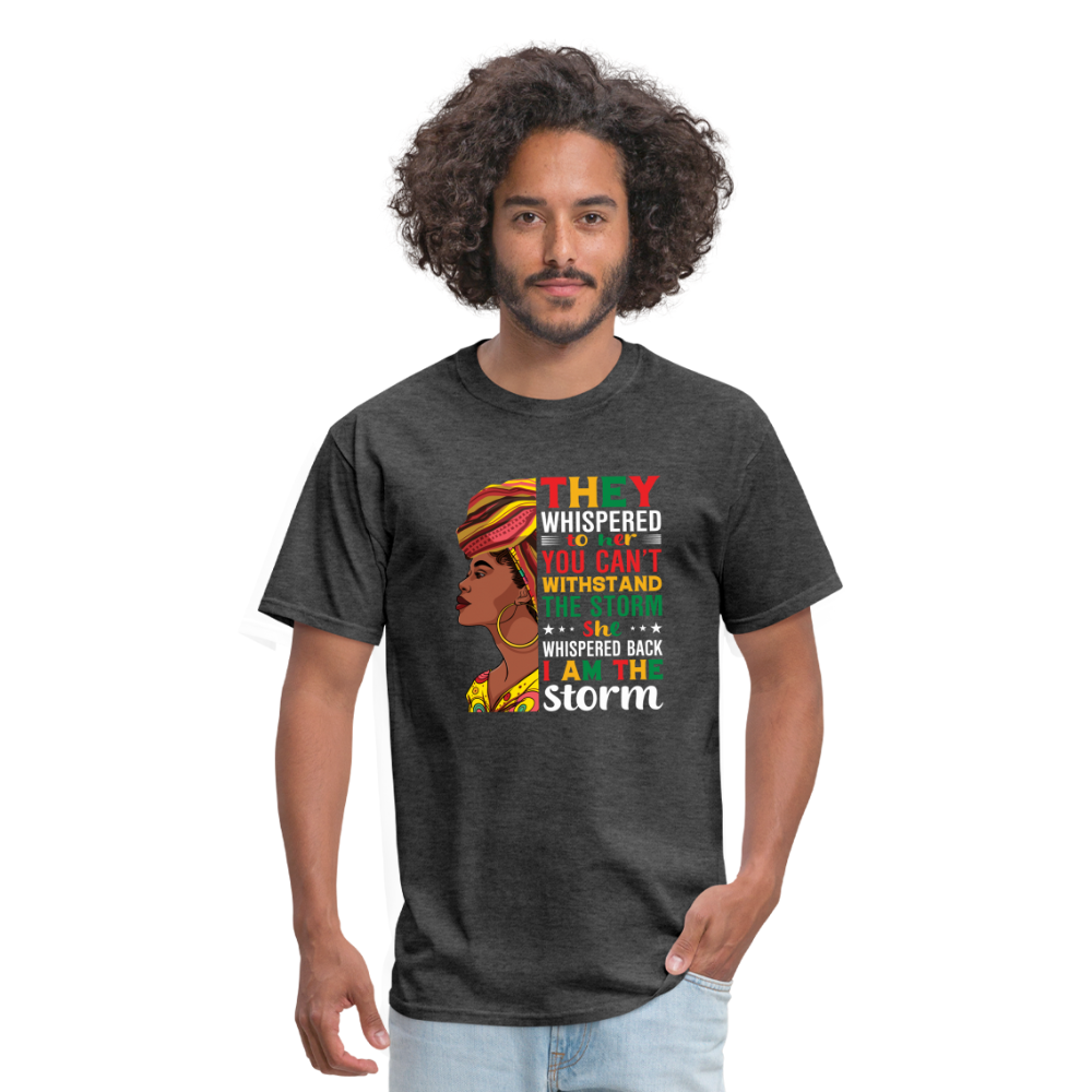 I Am The Storm - Unisex Classic T-Shirt - heather black