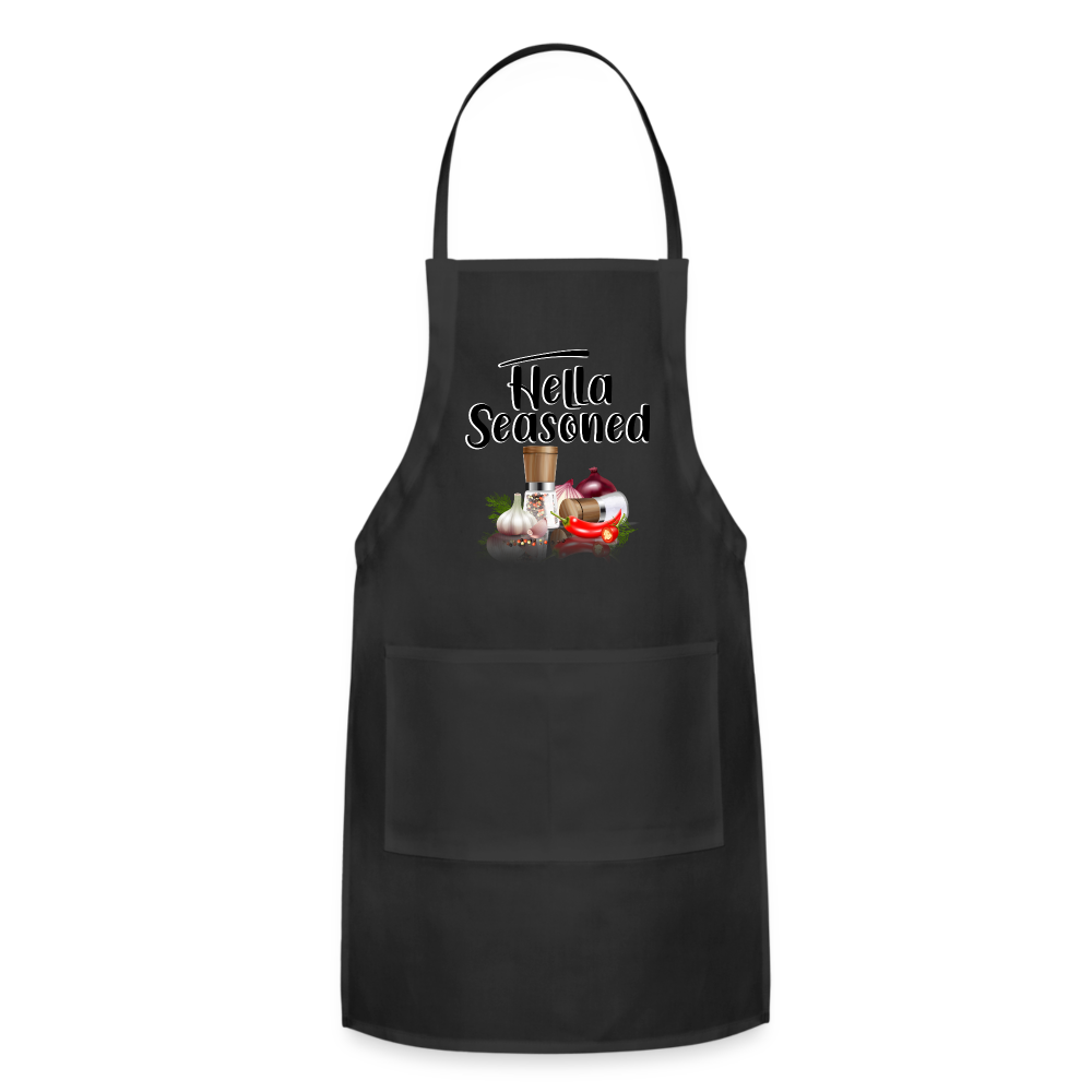 Hella Seasoned - Adjustable Apron - black