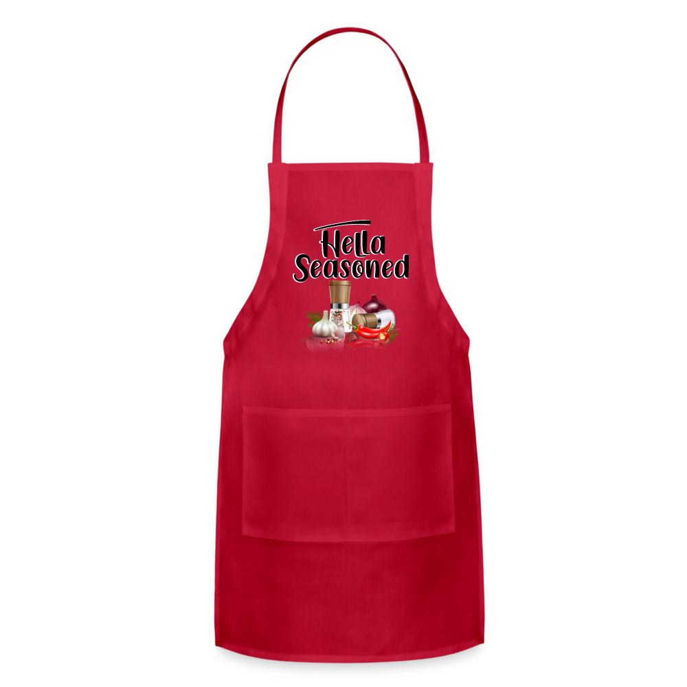 Hella Seasoned - Adjustable Apron - red