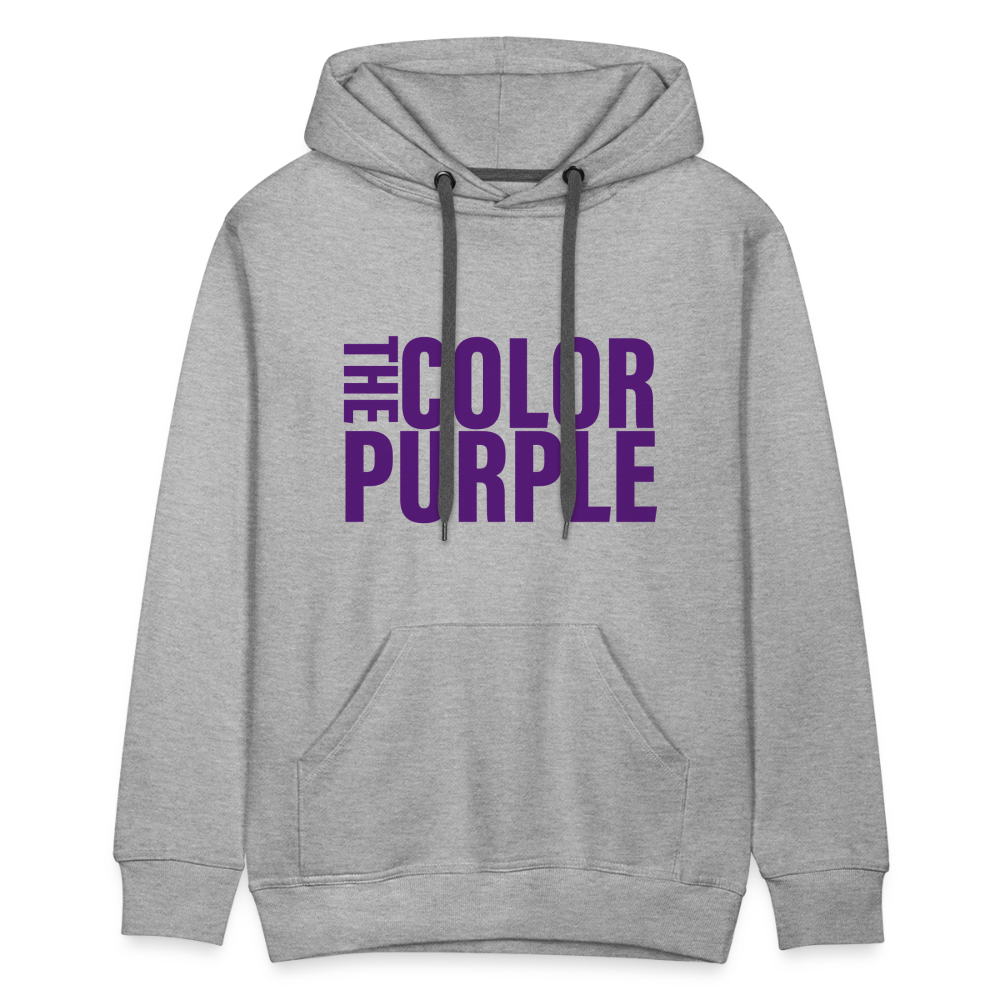 Men’s Premium Hoodie - heather grey