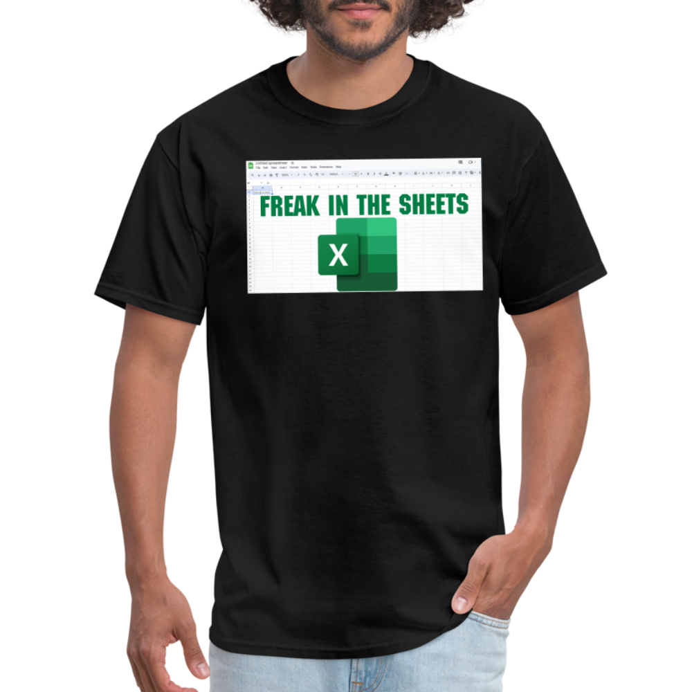 Freak in The Sheets T-Shirt - black