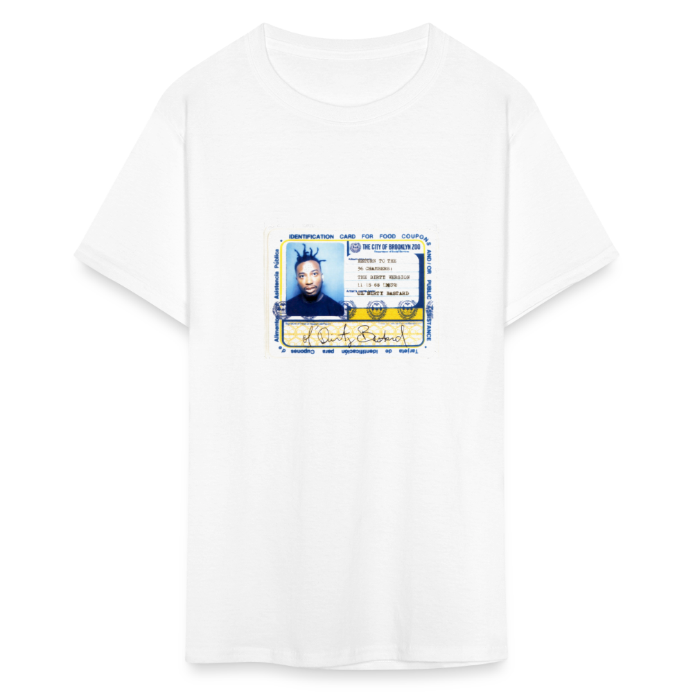 Ol' Dirty Bastard Food Stamp T-Shirt - white