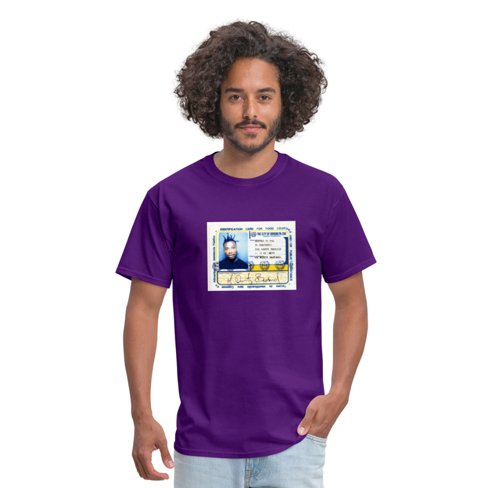 Ol' Dirty Bastard Food Stamp T-Shirt - purple
