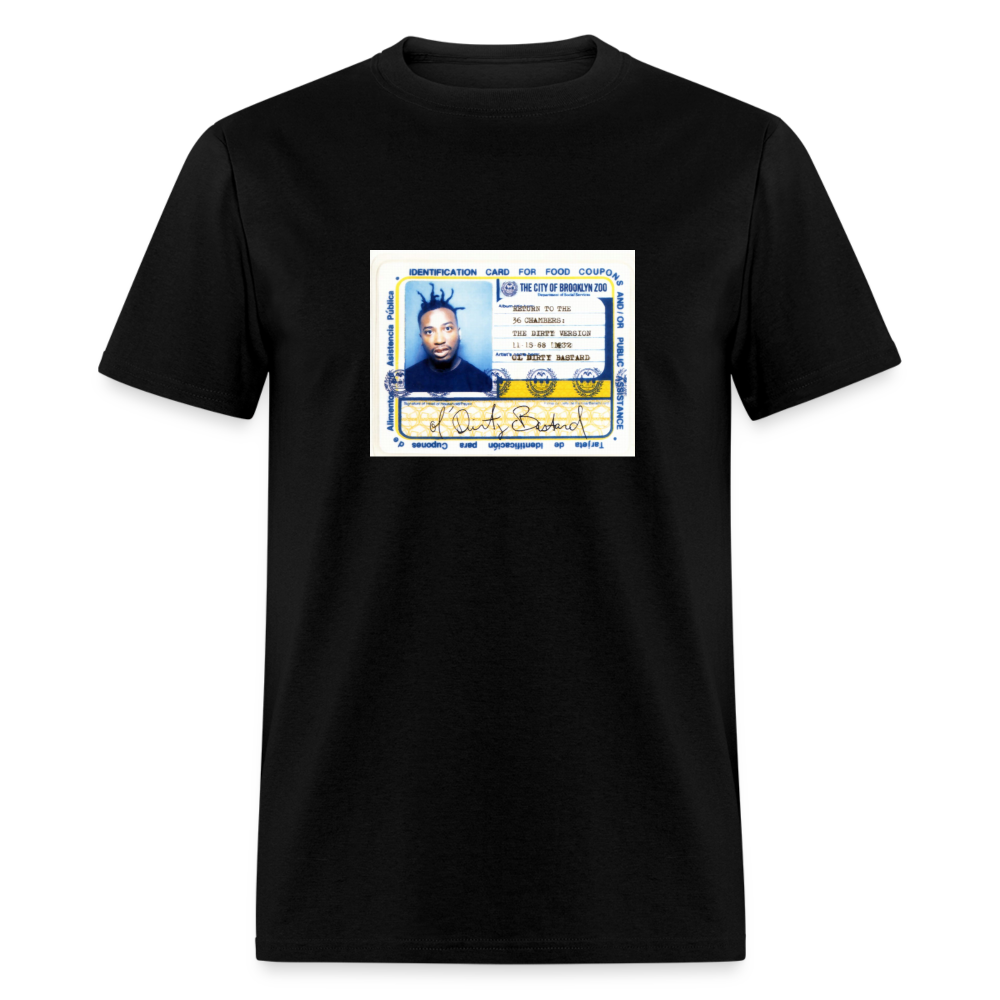 Ol' Dirty Bastard Food Stamp T-Shirt - black