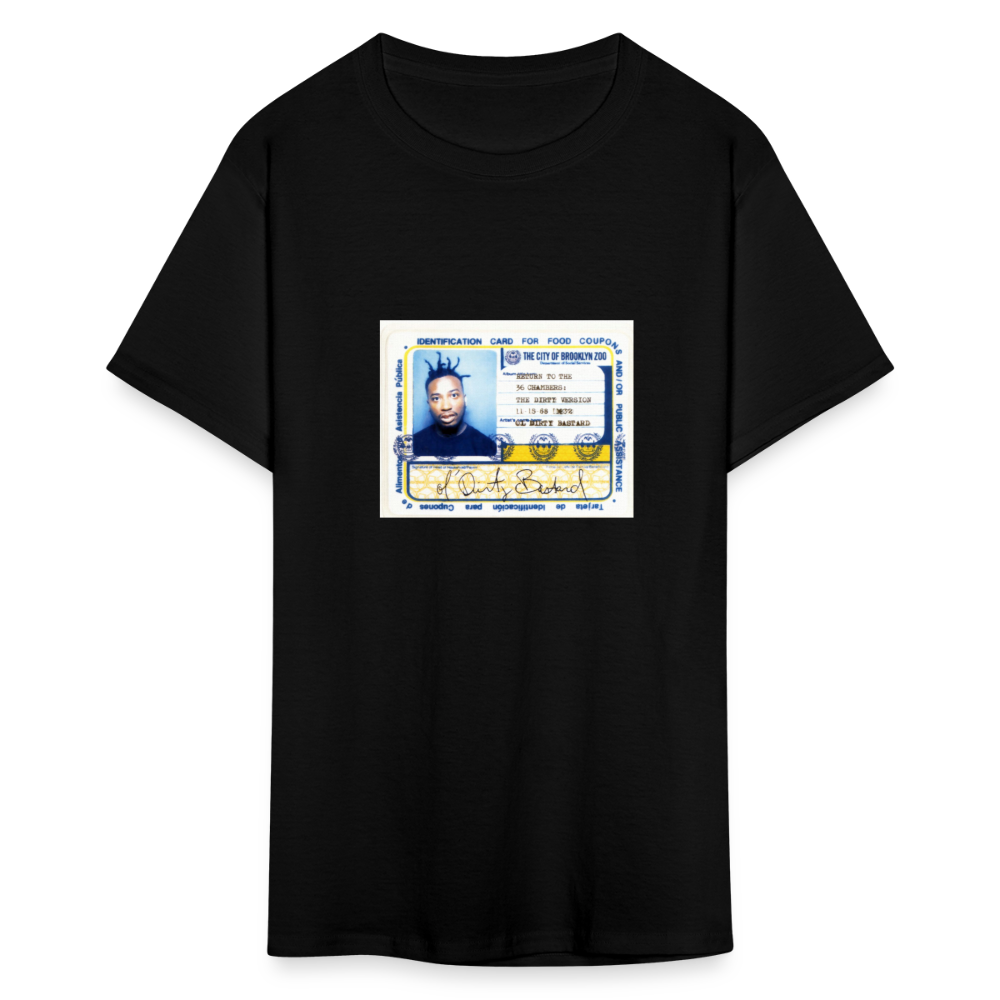 Ol' Dirty Bastard Food Stamp T-Shirt - black