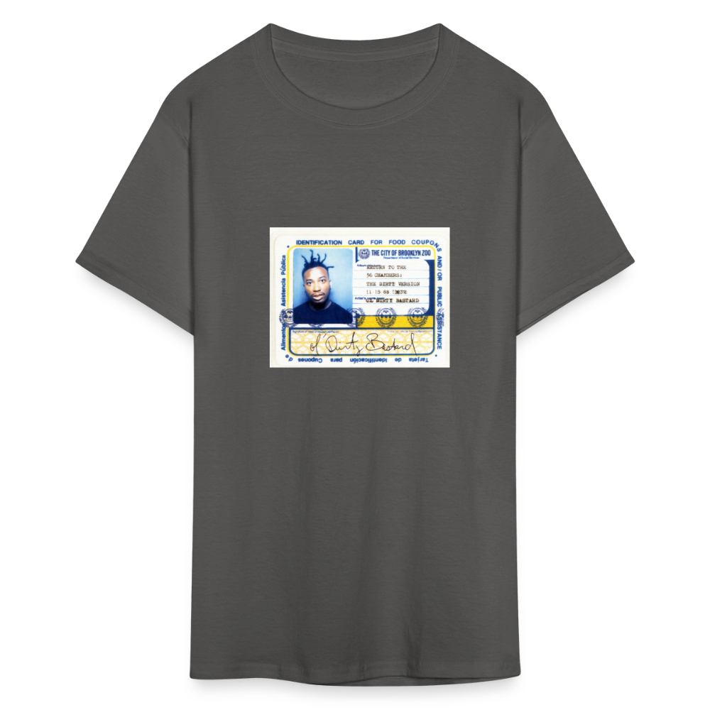 Ol' Dirty Bastard Food Stamp T-Shirt - charcoal
