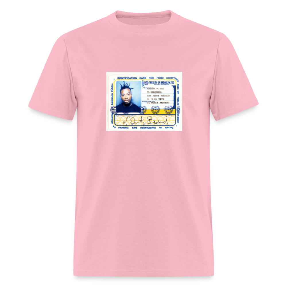 Ol' Dirty Bastard Food Stamp T-Shirt - pink