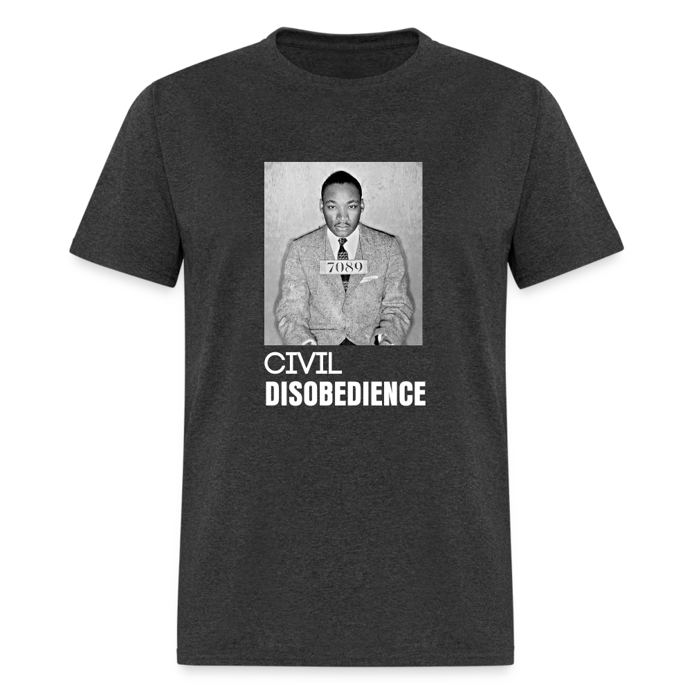 MLK Mugshot T-Shirt - heather black