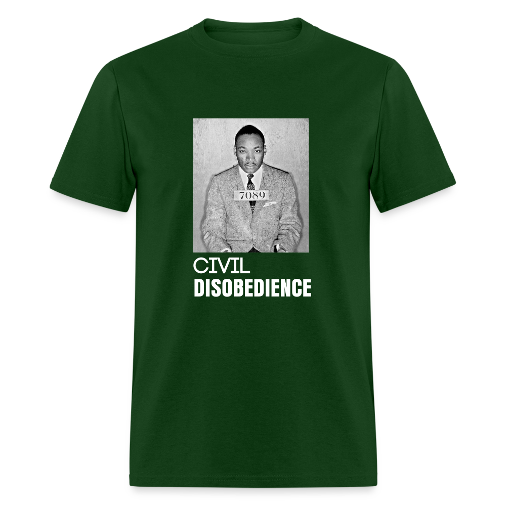 MLK Mugshot T-Shirt - forest green