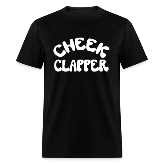 Cheek Clapper  T-Shirt - black