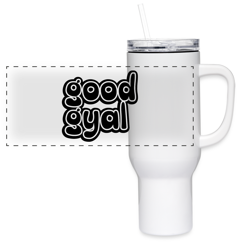 Good Gyal - 40 oz Travel Tumbler - white