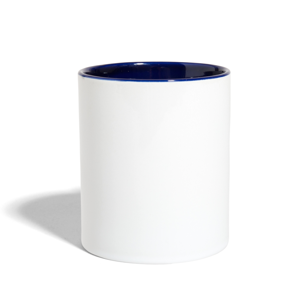 Freak in the Sheets Coffee Mug - white/cobalt blue