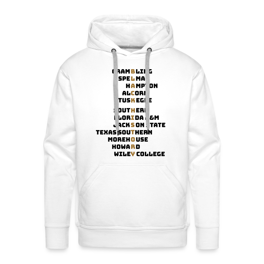HBCU Hoodie - white
