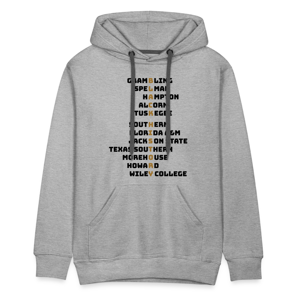HBCU Hoodie - heather grey