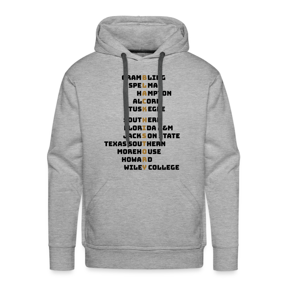 HBCU Hoodie - heather grey