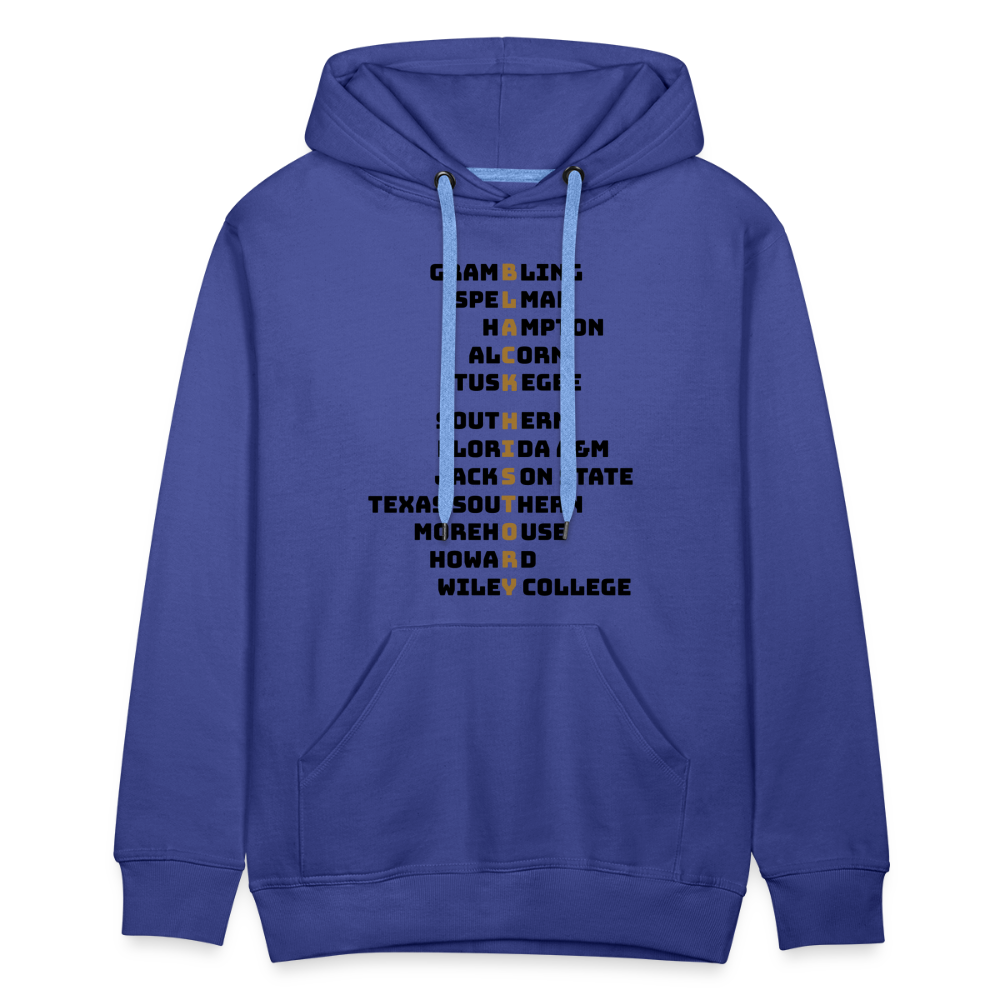 HBCU Hoodie - royal blue