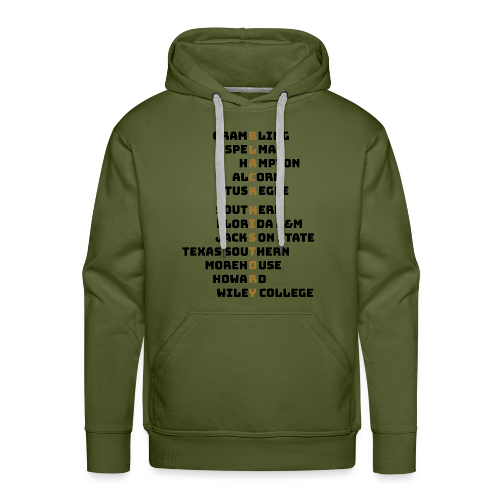 HBCU Hoodie - olive green