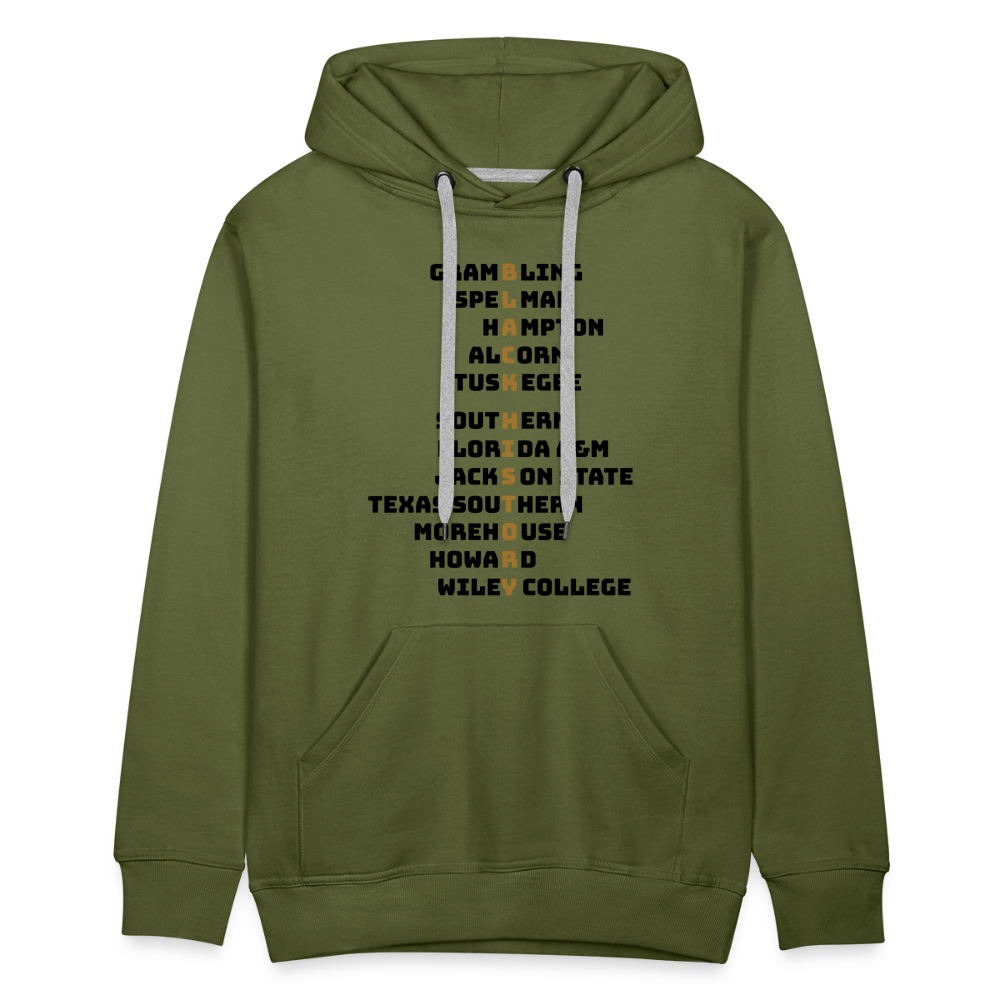 HBCU Hoodie - olive green