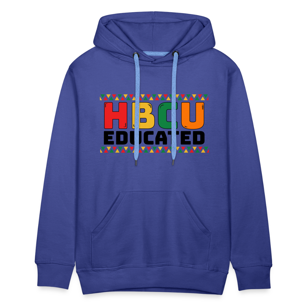 HBCU Educated Hoodie - royal blue
