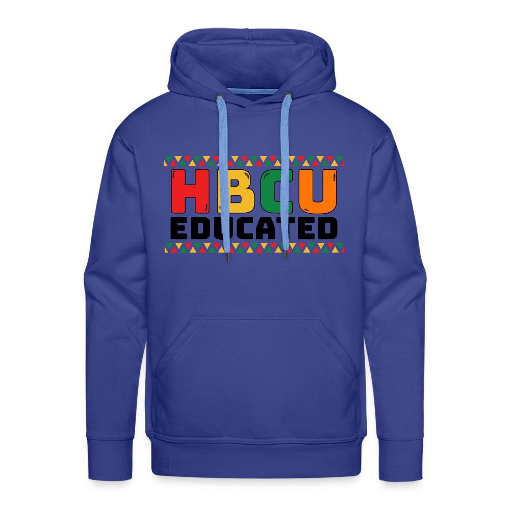 HBCU Educated Hoodie - royal blue