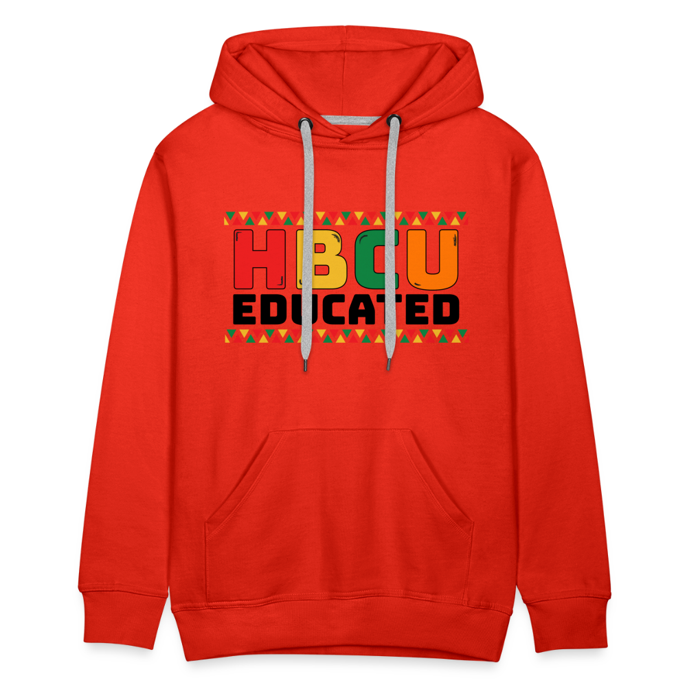 HBCU Educated Hoodie - red