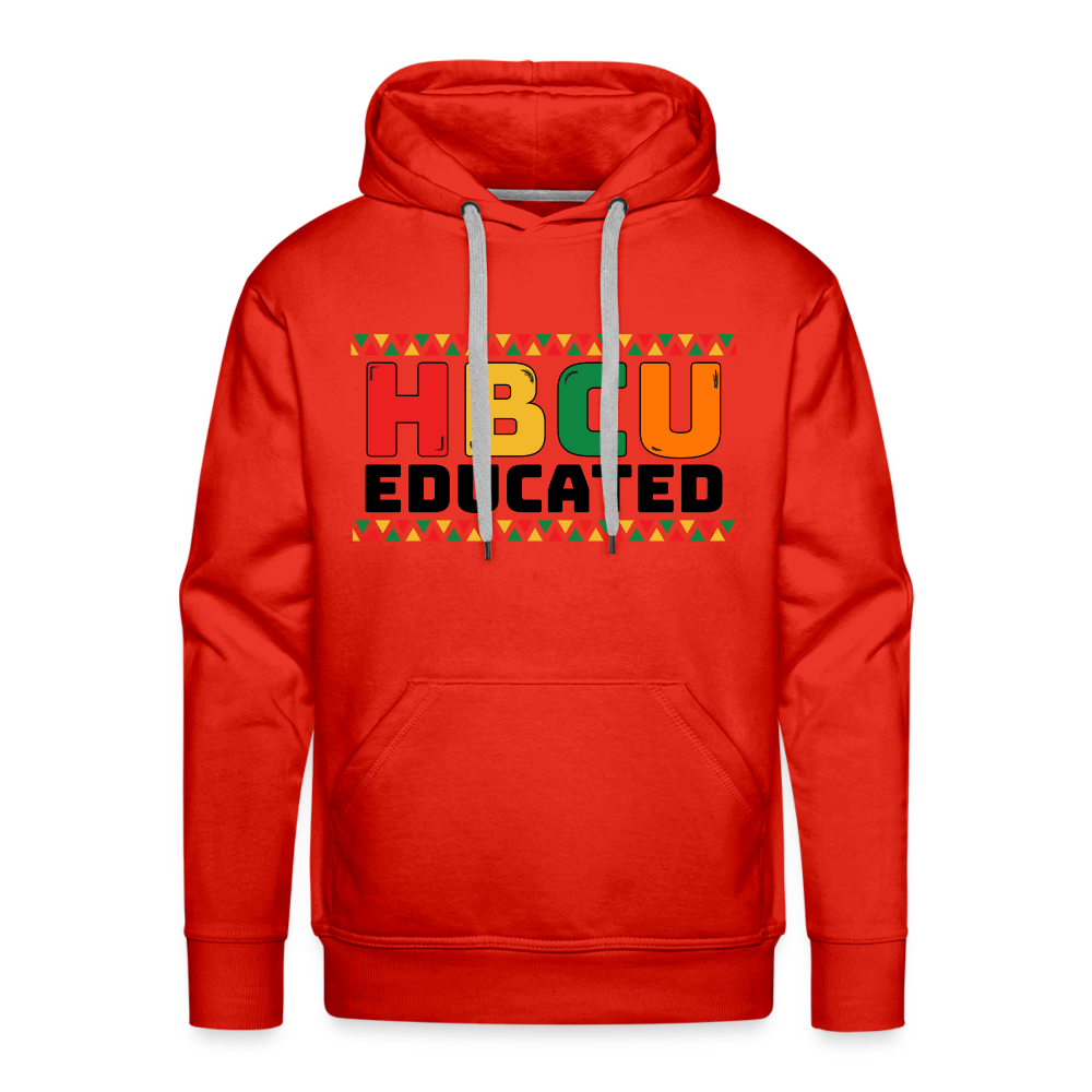 HBCU Educated Hoodie - red