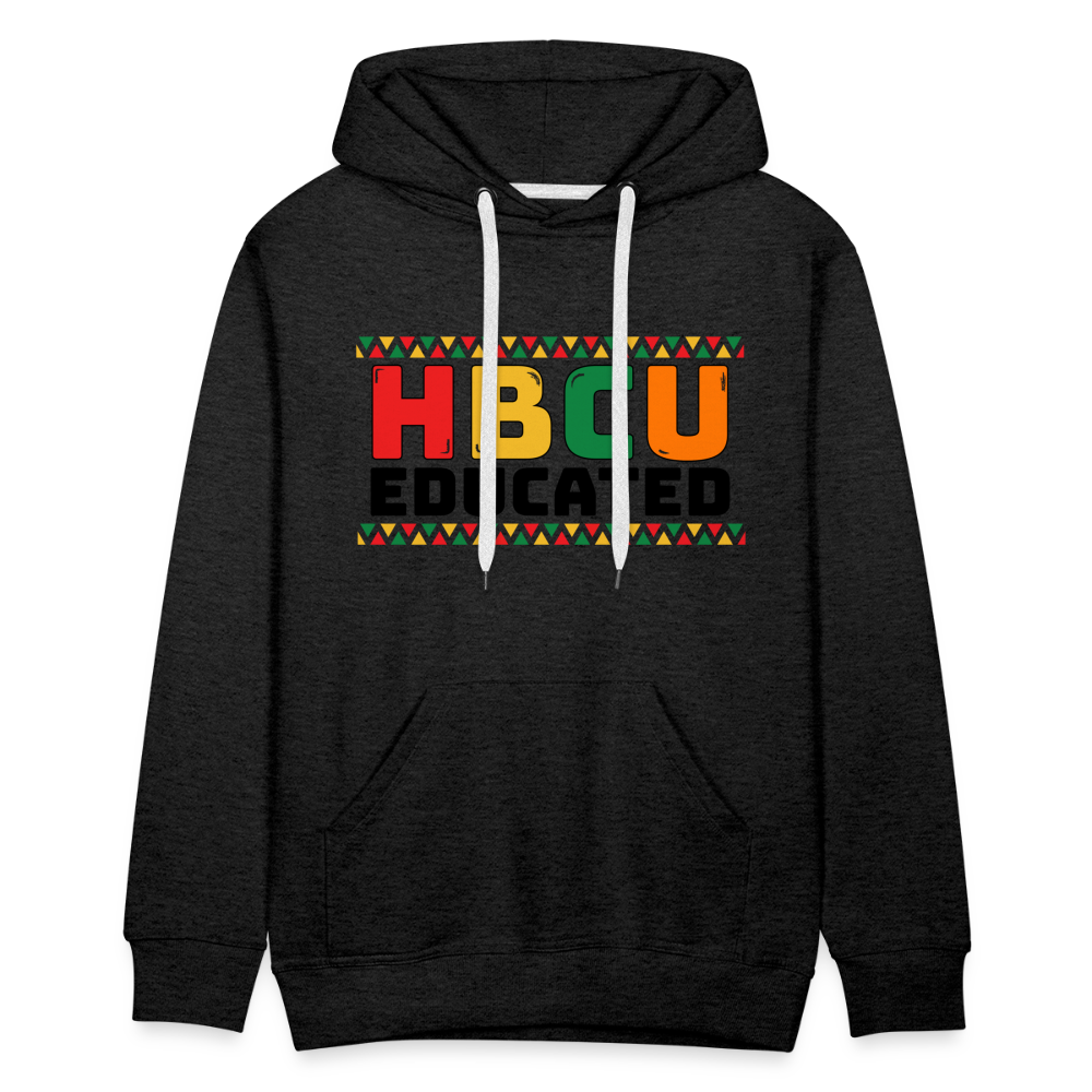 HBCU Educated Hoodie - charcoal grey