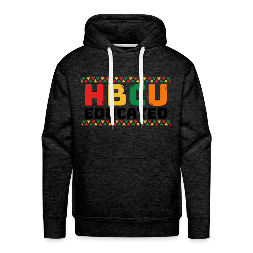 HBCU Educated Hoodie - charcoal grey