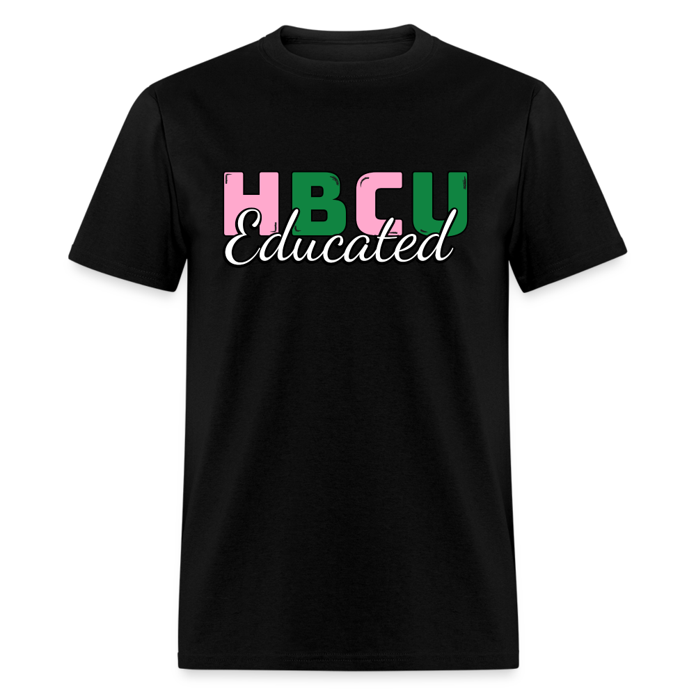 HBCU Educated AKA T-Shirt - black