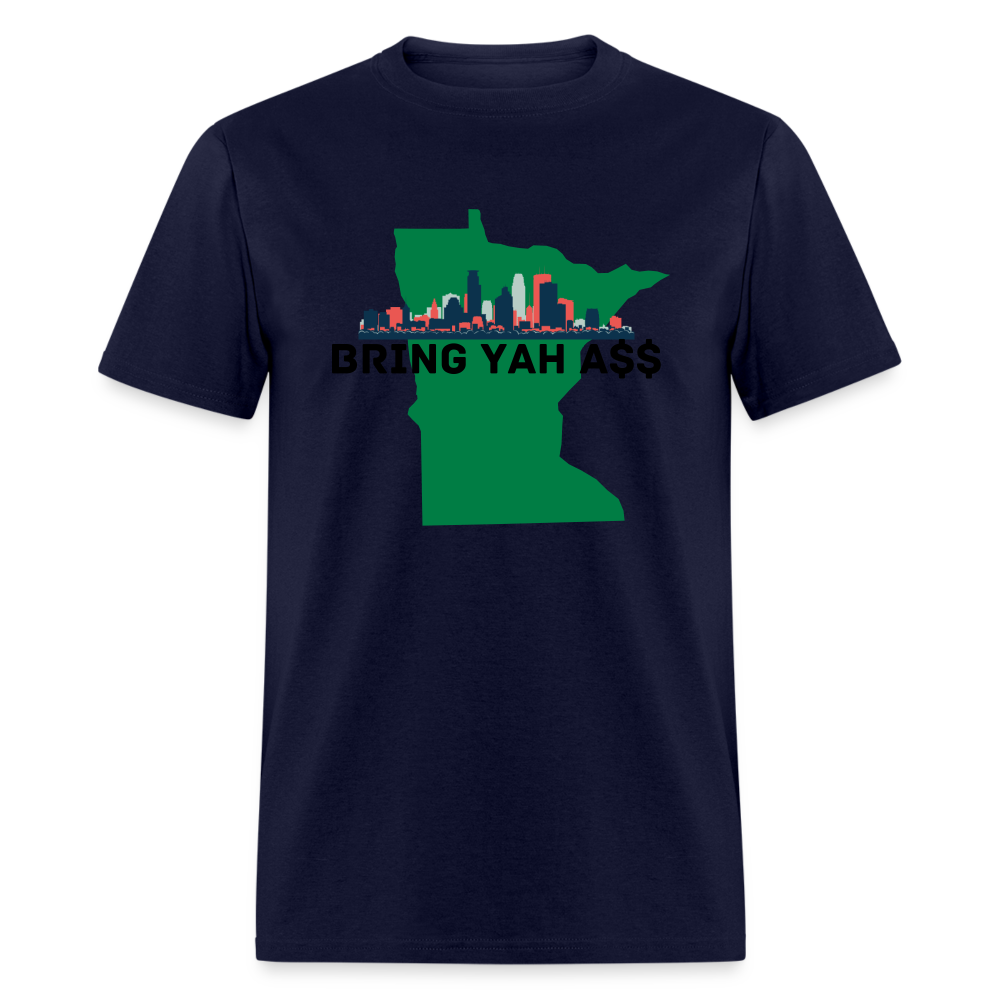 Bring Yah Ass Unisex Classic T-Shirt - navy