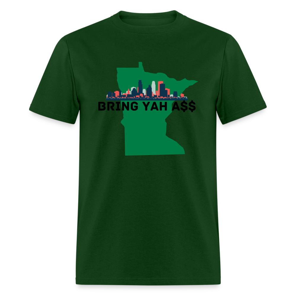 Bring Yah Ass Unisex Classic T-Shirt - forest green