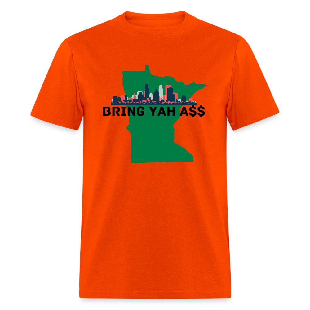 Bring Yah Ass Unisex Classic T-Shirt - orange