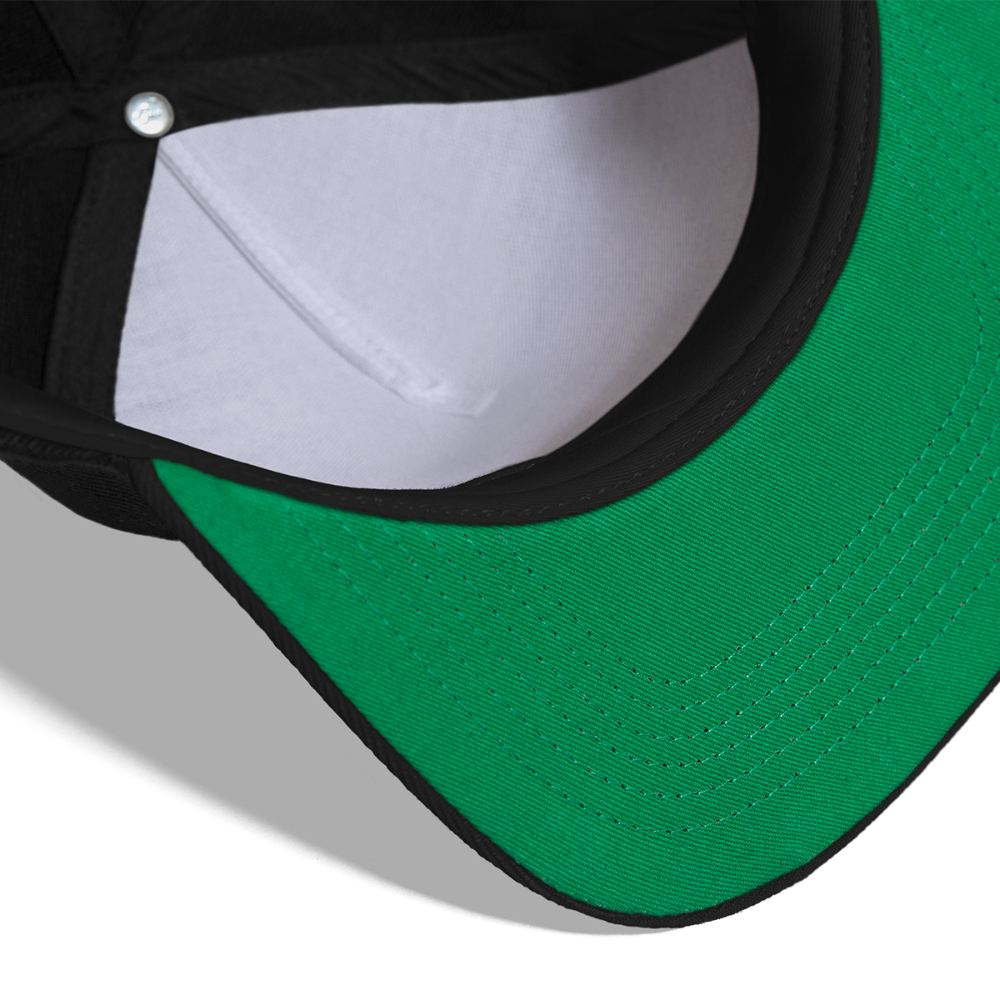 Global Gyallis Snapback Baseball Cap - black