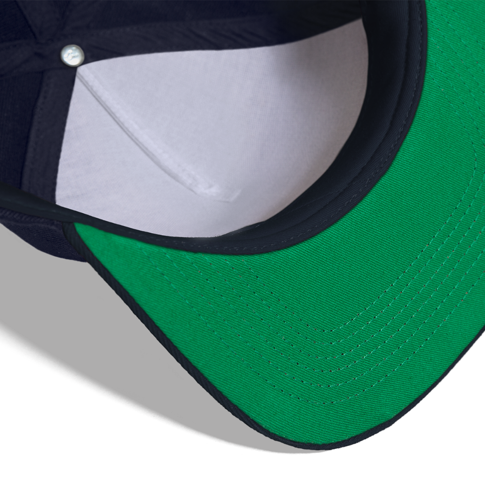 Global Gyallis Snapback Baseball Cap - navy