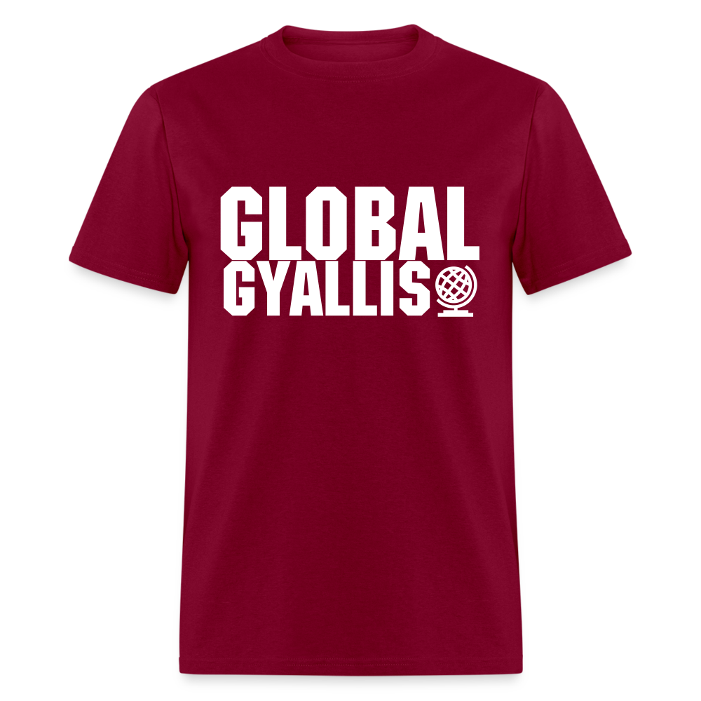 Global Gyallis  Classic T-Shirt - burgundy