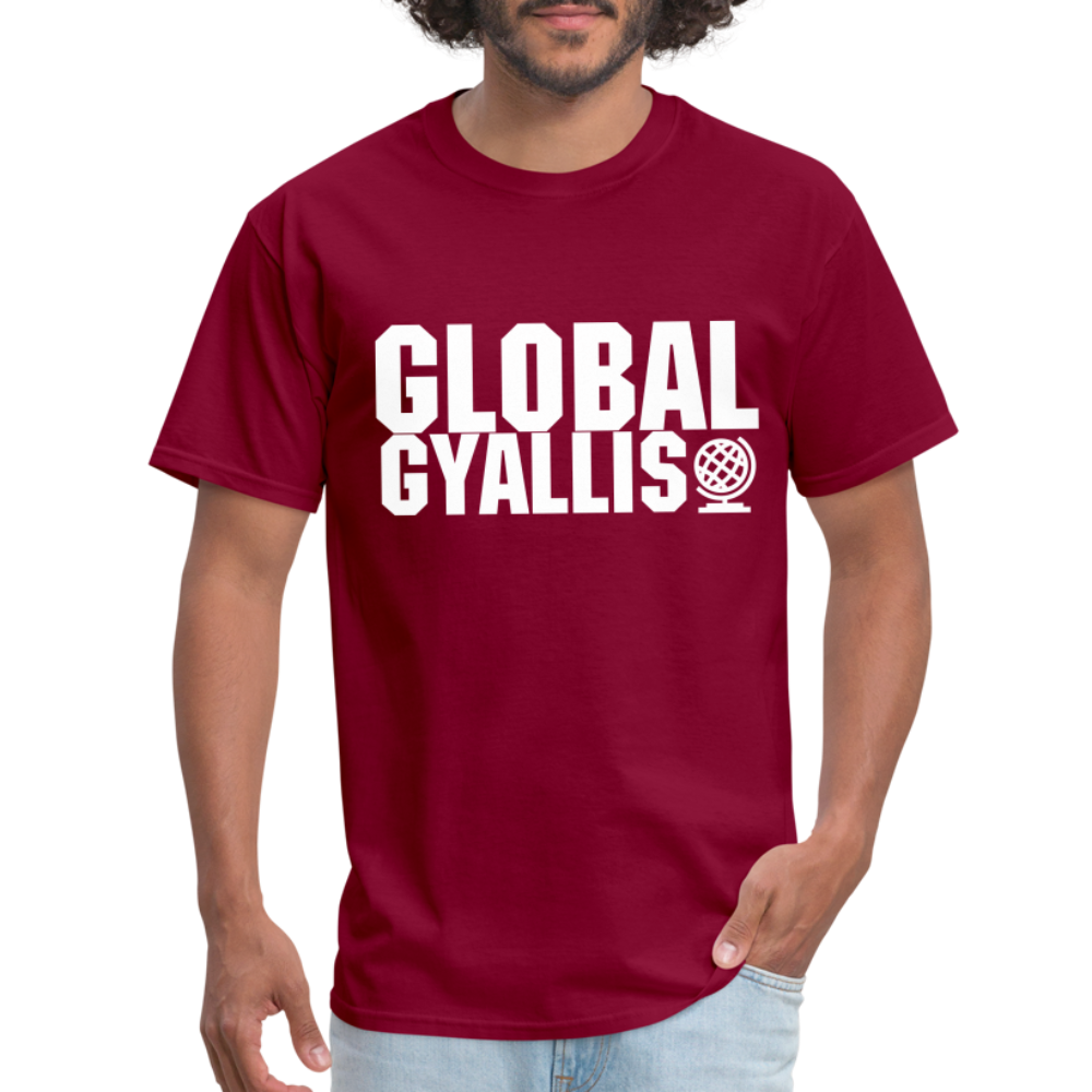 Global Gyallis  Classic T-Shirt - burgundy