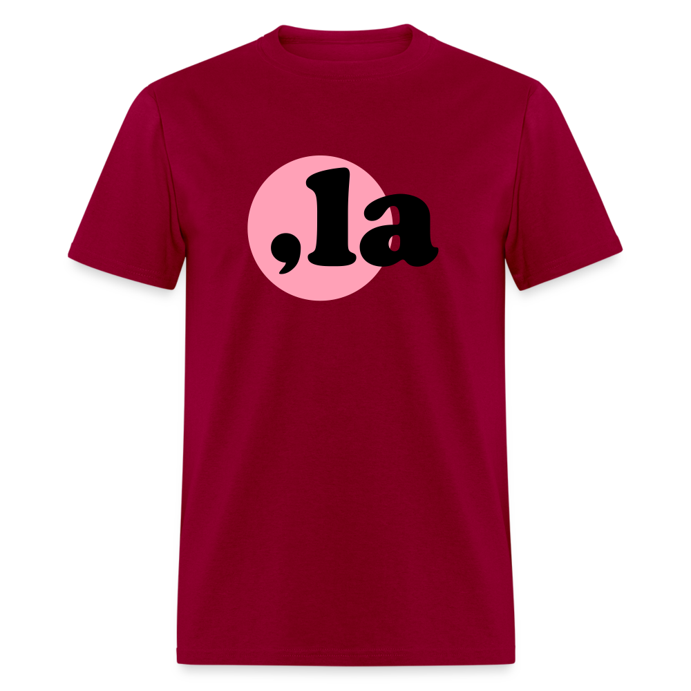 Kamala "Comma-la" HarrisT-Shirt - dark red