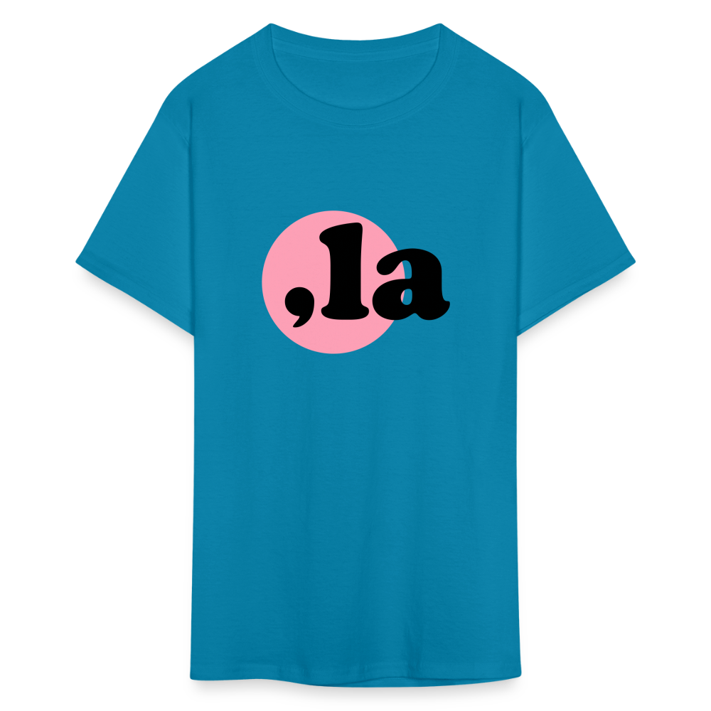 Kamala "Comma-la" HarrisT-Shirt - turquoise