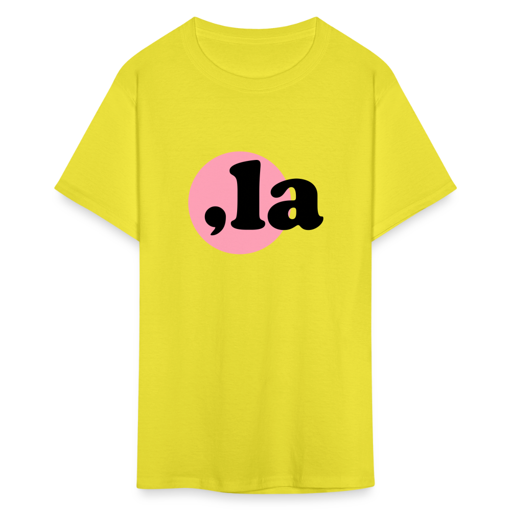 Kamala "Comma-la" HarrisT-Shirt - yellow