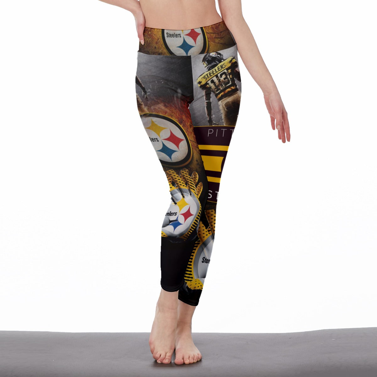 Pittsburgh Steelers Women's High Waist Leggings