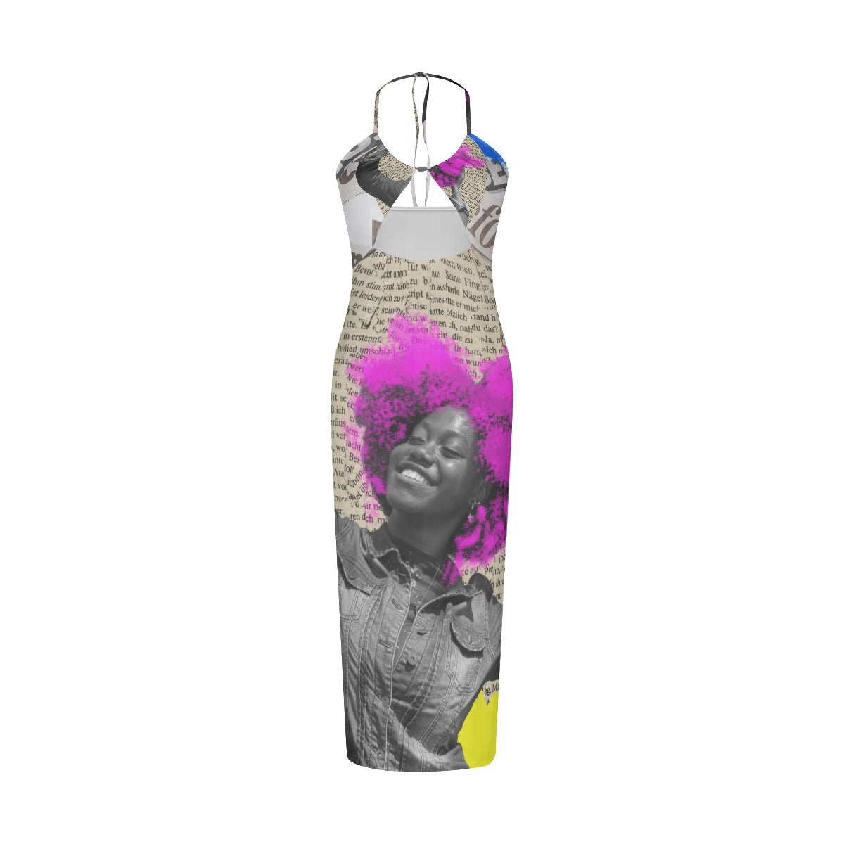 Magenta Women's Sexy Hollow Cami Dress