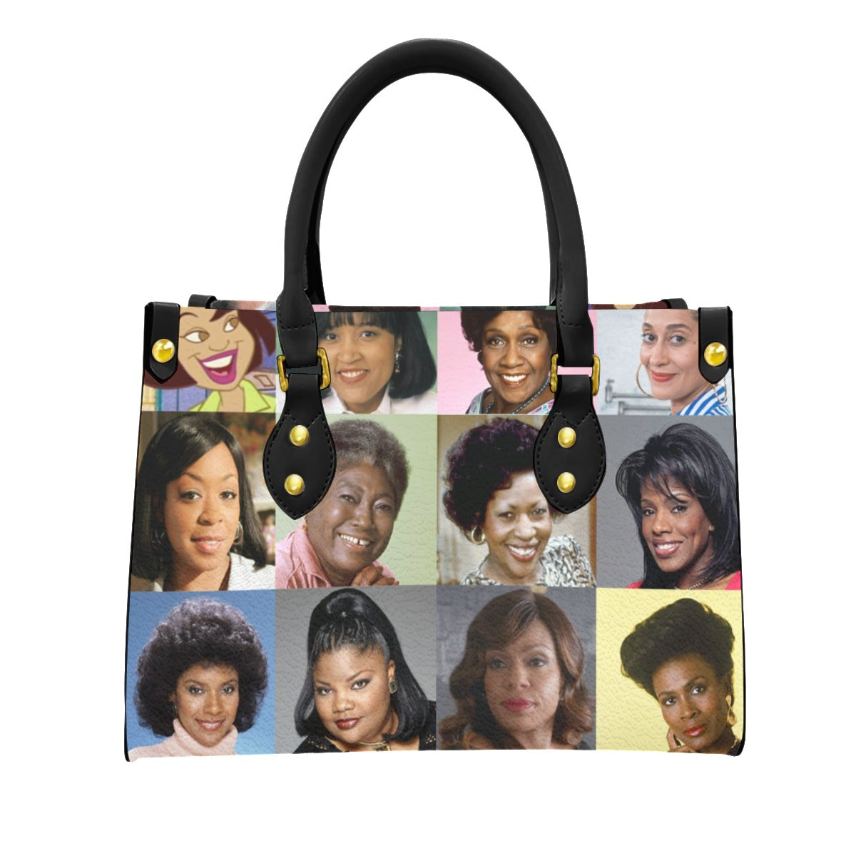 Black TV Moms - Women's Tote Bag With Black Handle