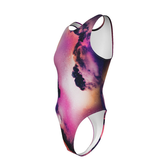 Abstract Universe Print Women's Tank Bodysuit