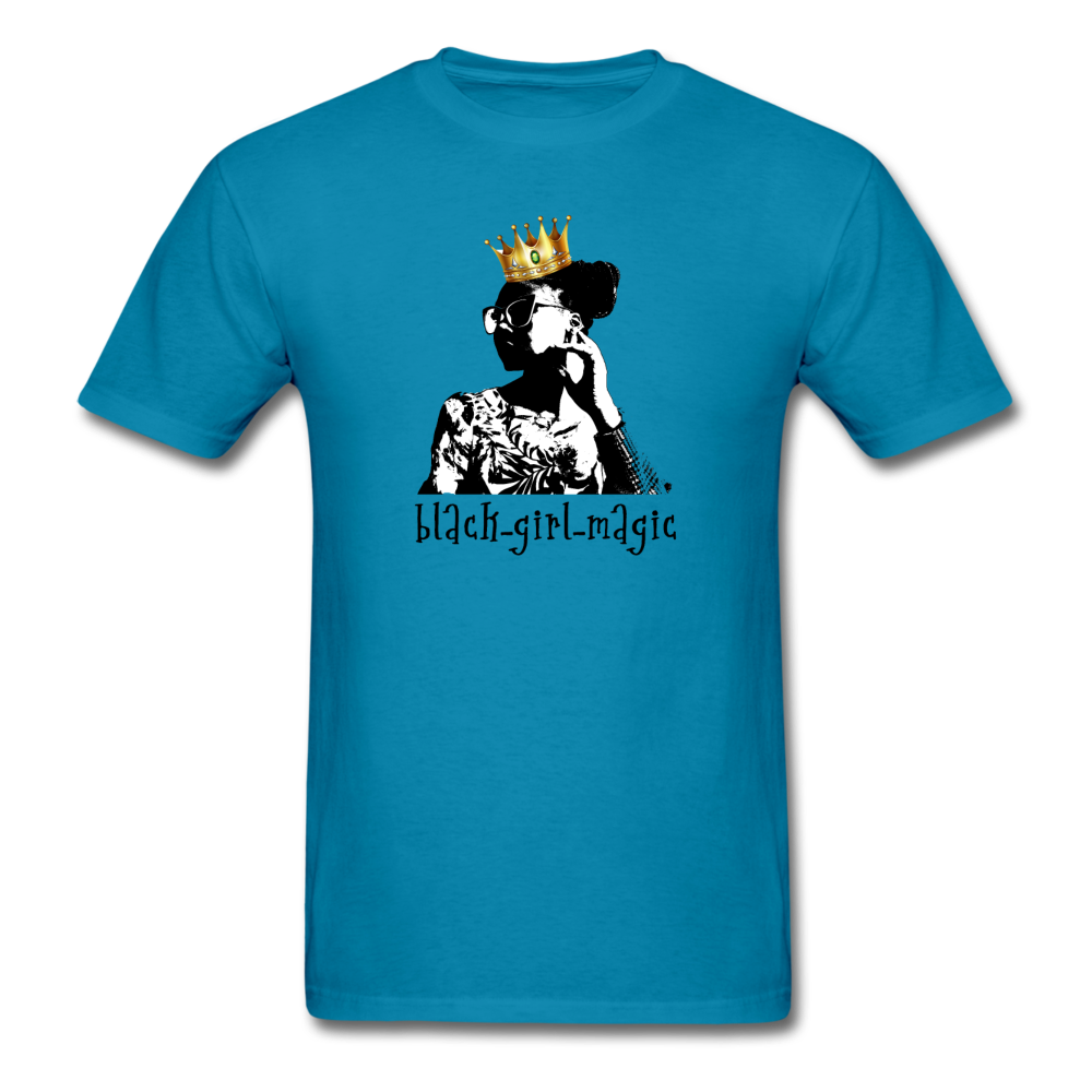 Black Girl Magic Tee - turquoise