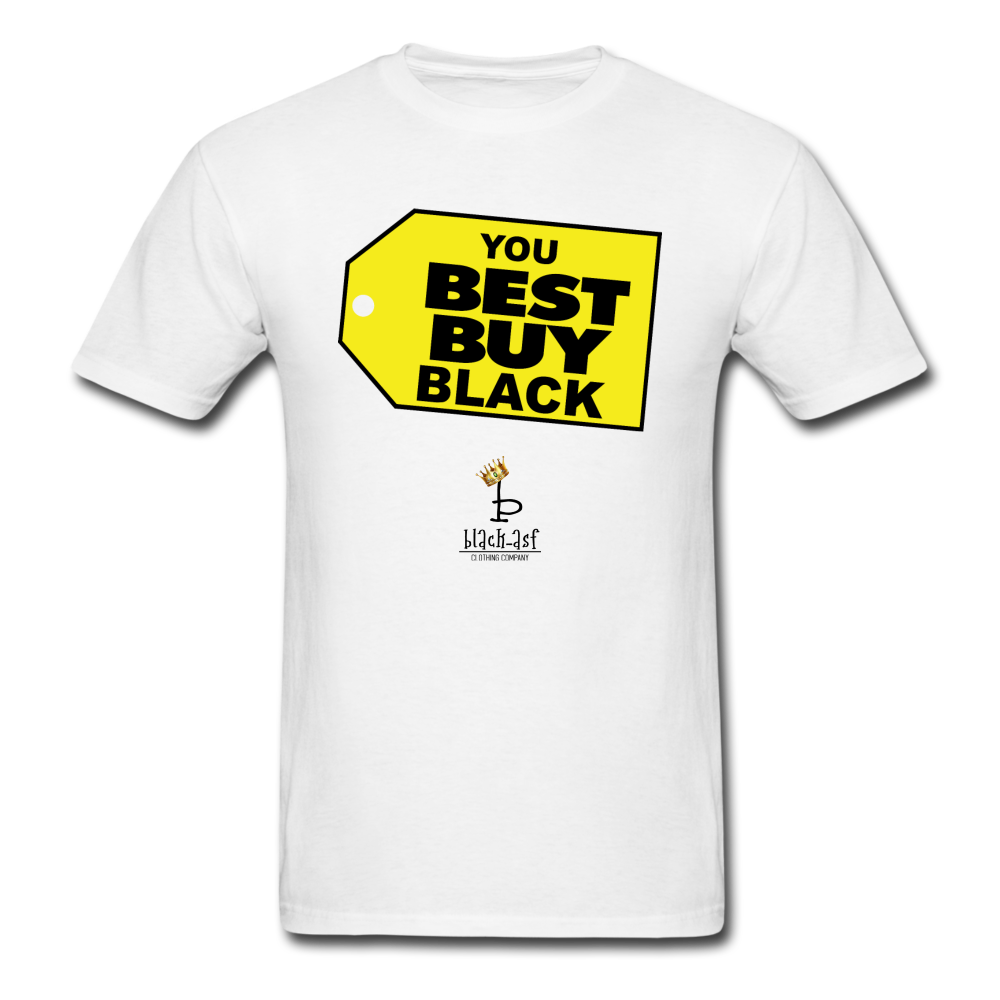Buy Black Tee - white